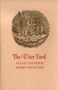 cover of Gaspereau Press's The Deer Yard