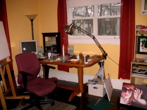 Bridgette's studio