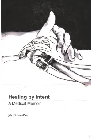 A black and white drawing of a hand holding a skeleton hand