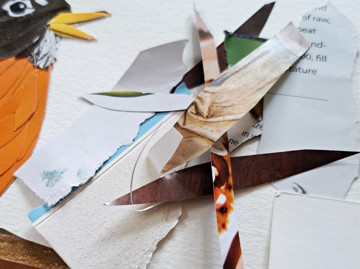 Angela Doak shared this photo of some of the raw materials behind The Old Oak Tree.