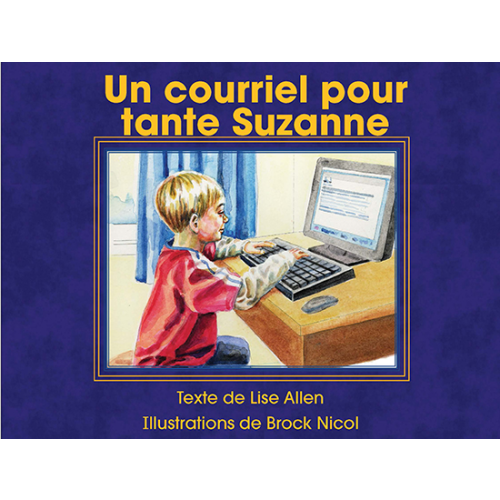 Un courriel pour tante Suzanne (emballage de 6)