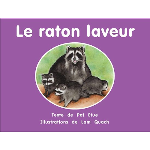 Le raton laveur (emballage de 6)