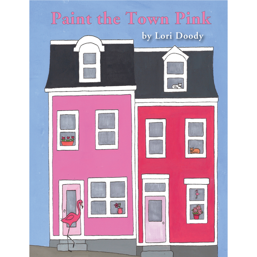 Painting the Town Pink by Lori Doody (CA), Running the Goat Atlantic